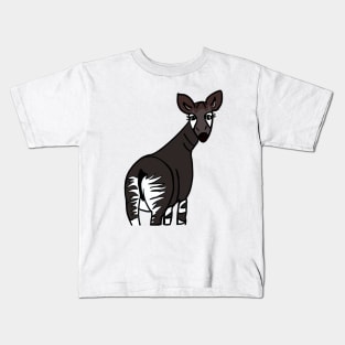 Okapi - cartoon style Kids T-Shirt